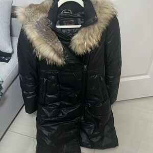 ￼ Mackage fur coat women size small.